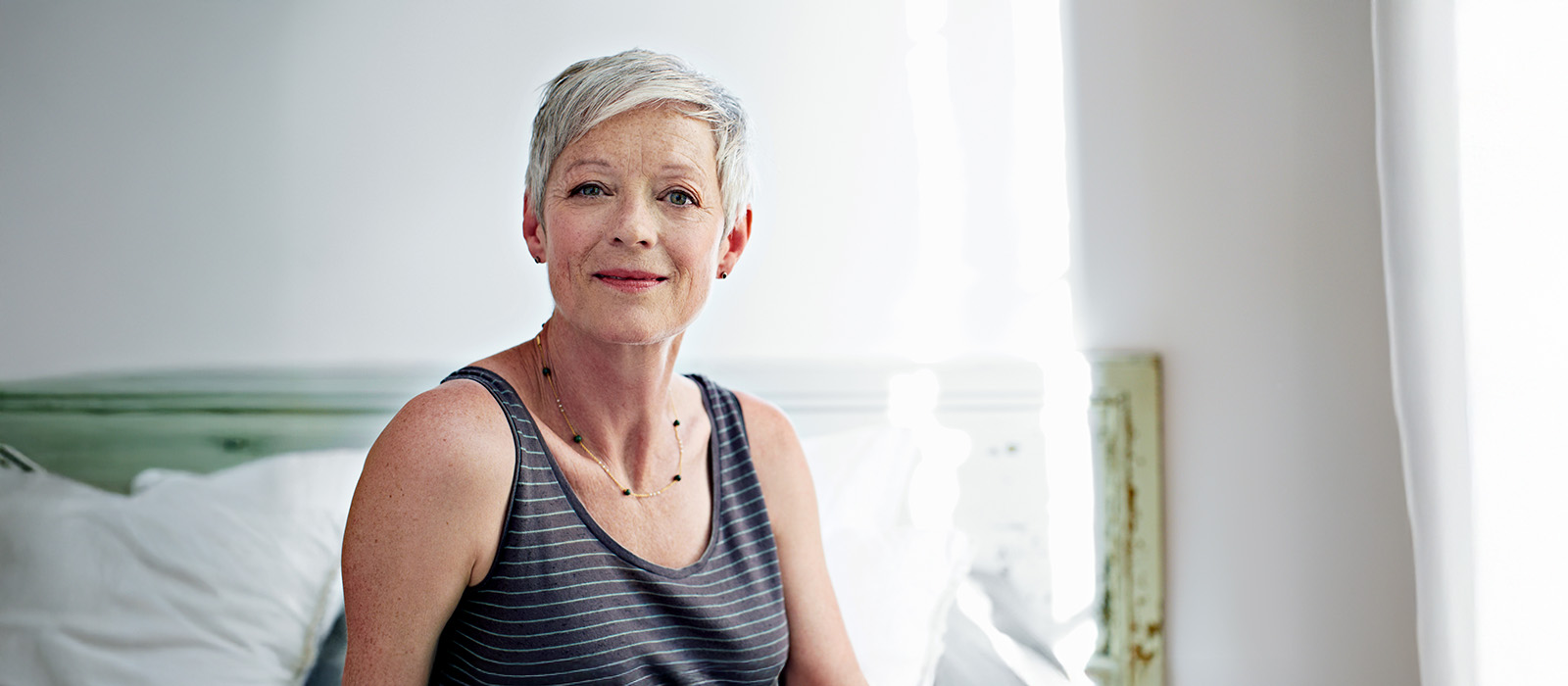 Middle aged woman portrait