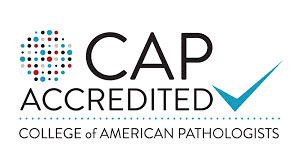 CAP accredited seal