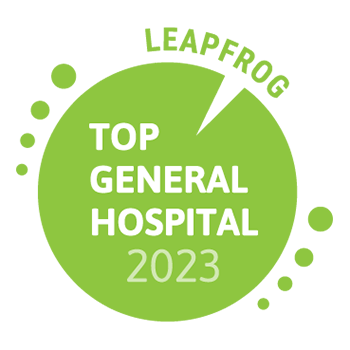 Leapfrog Top General Hospital 2023 badge