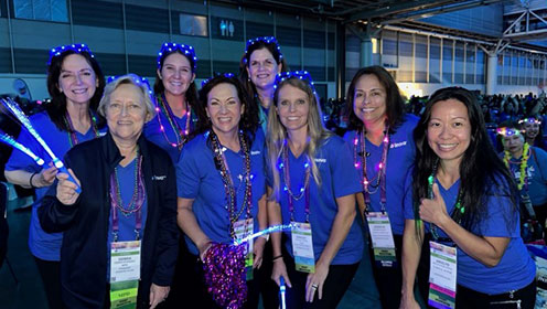 nurses at conference