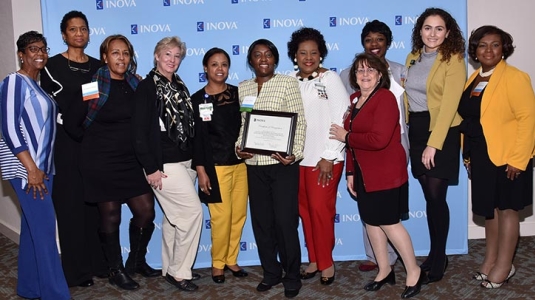 Group of presenters at nursing EBP symposium